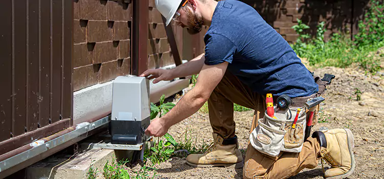 Electric Driveway Gate Installation Jeffersonville